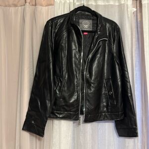 🆕 Vince Camuto Ladies' Faux Leather Jacket - Black